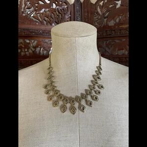 Lucky Brand Gold Tone Bohemian Necklace